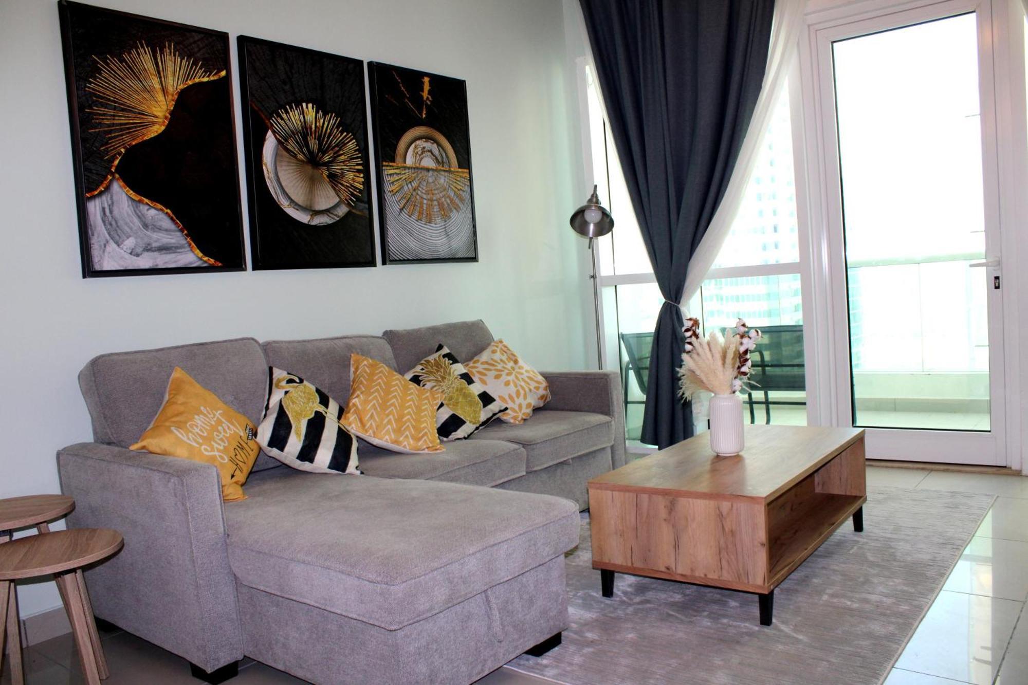 Skyline Haven In Dubai Marina Apartment Luaran gambar